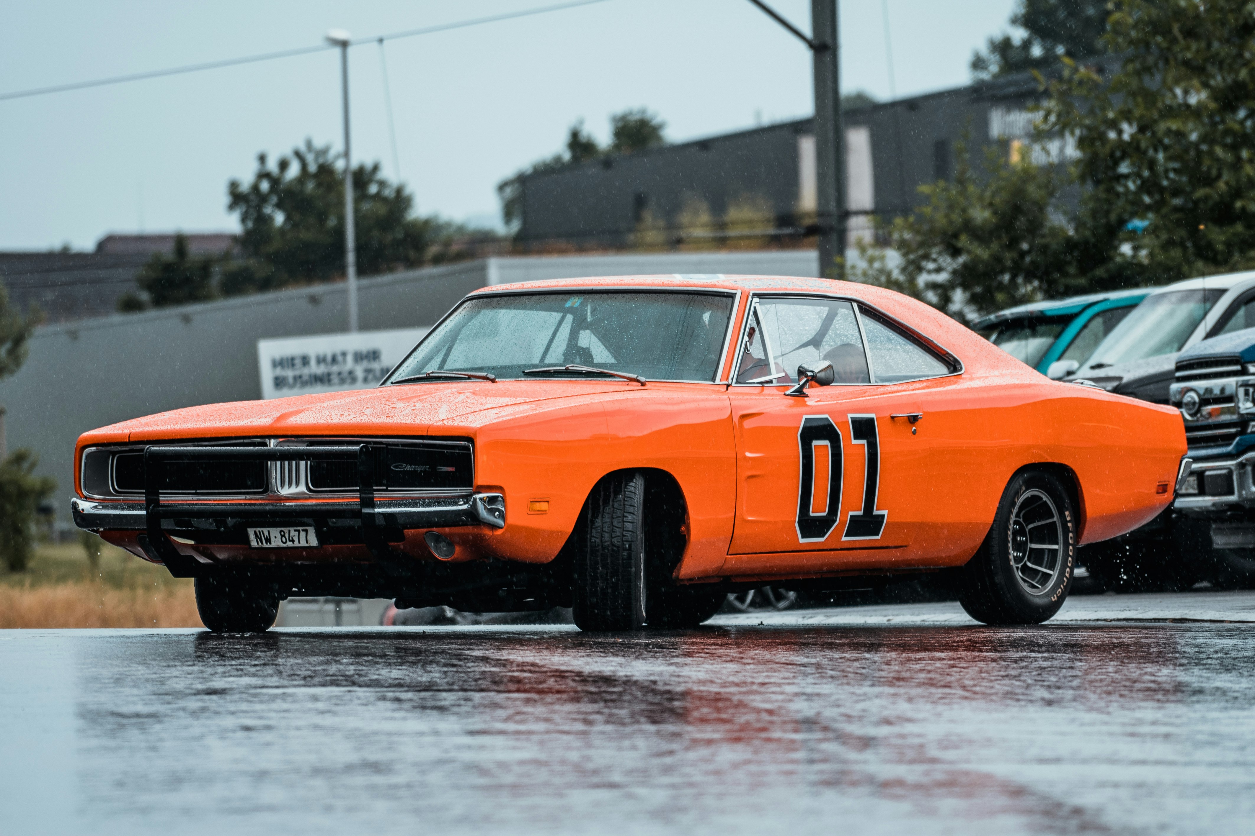 orange coupe